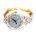 Sovereign Diamond Studded Gold Watch